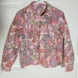 J Bee Vintage paisley Jacket